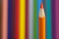 Orange pencil Royalty Free Stock Photo