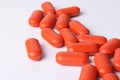 Orange Pills Royalty Free Stock Photo