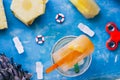 Popsicles homemade Royalty Free Stock Photo