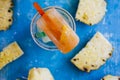 Popsicles homemade Royalty Free Stock Photo