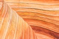 Orange pink and red layers of sandstone in detailed textures. Graphic resource for natural lines and curves of stone