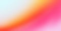 Orange pink white grainy background, abstract blurred color gradient noise texture banner poster backdrop, copy space Royalty Free Stock Photo