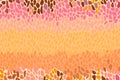 an orange pink and yellow abstract pattern Royalty Free Stock Photo