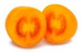 Orange plum tomato Royalty Free Stock Photo