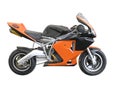 Orange Pocket Bike