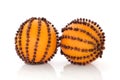 Orange Pomanders Royalty Free Stock Photo