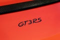 Orange Porsche 911 GT3 RS script badge