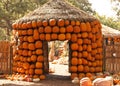 Orange Pumpkin Hut