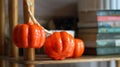 Pumpkin on a wooden table, a set of vegetables of the gourd family on an old wooden surface.
