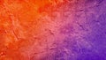 Orange purple blue abstract background. Gradient. Toned rough surface texture. Painted concrete wall. Royalty Free Stock Photo