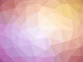 Orange purple polygonal background Royalty Free Stock Photo