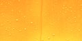 Orange Rain Drops Abstract Background Template