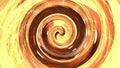 Orange hypnosis spiral