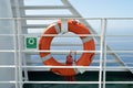 Orange ring lifebuoy