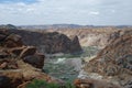 Orange river canyon at Augrabies Falls National Park. Northern Cape, South Africa