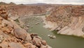 The Orange River, downstream from the falls, Augrabies Falls National Park , South Africa