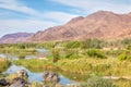 Orange river, Richtersveld Transfrontier Park, Namibia. Royalty Free Stock Photo