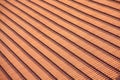 Orange roof tile pattern