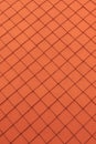 Orange roof tiles. Abstract background.
