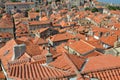 Orange rooftops in Dubrovnik, Croatia Royalty Free Stock Photo