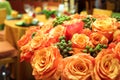 Orange roses