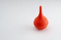 Orange rubber pear