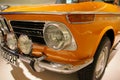 Orange 1960s BMW 2002ti. Munich, Germany, August 5th, 2009. Royalty Free Stock Photo