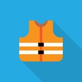 Orange safety vest