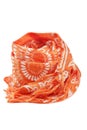 Orange scarf