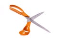 orange scissor Royalty Free Stock Photo