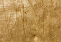 Orange scratched metal surface. Royalty Free Stock Photo