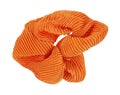 Orange Scrunchy Hair Holder