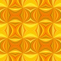 Orange seamless abstract hypnotic swirl stripe pattern background Royalty Free Stock Photo