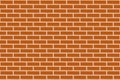 Orange seamless brick wall texture background Royalty Free Stock Photo
