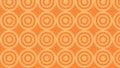 Orange Seamless Concentric Circles Pattern Image Royalty Free Stock Photo