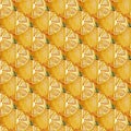 ORANGE SEAMLESS PATTERN REPEAT TILE Royalty Free Stock Photo