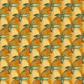 ORANGE SEAMLESS PATTERN REPEAT TILE Royalty Free Stock Photo
