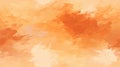 Orange, serenity, painted in warm earth tones using bold brushstrokes. Generative AI