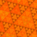 Orange Sierpinski Pattern