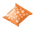 orange silica ball bag