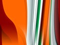 Orange silver red green blurred geometries background, abstract colorful geometries Royalty Free Stock Photo