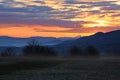 Orange Skies in Pre-Balkan Area