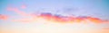 orange sky and sunrise colored wide sky and gradient and white cloud texture and striped abstract dirty