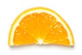 Orange slice macro Royalty Free Stock Photo