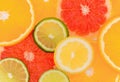 Orange slices Royalty Free Stock Photo