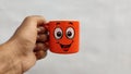 Orange Smiley Coffee mug