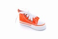 Orange sneaker