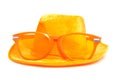 Orange soccer accessory