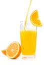 Orange soda Royalty Free Stock Photo