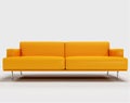 Orange sofa